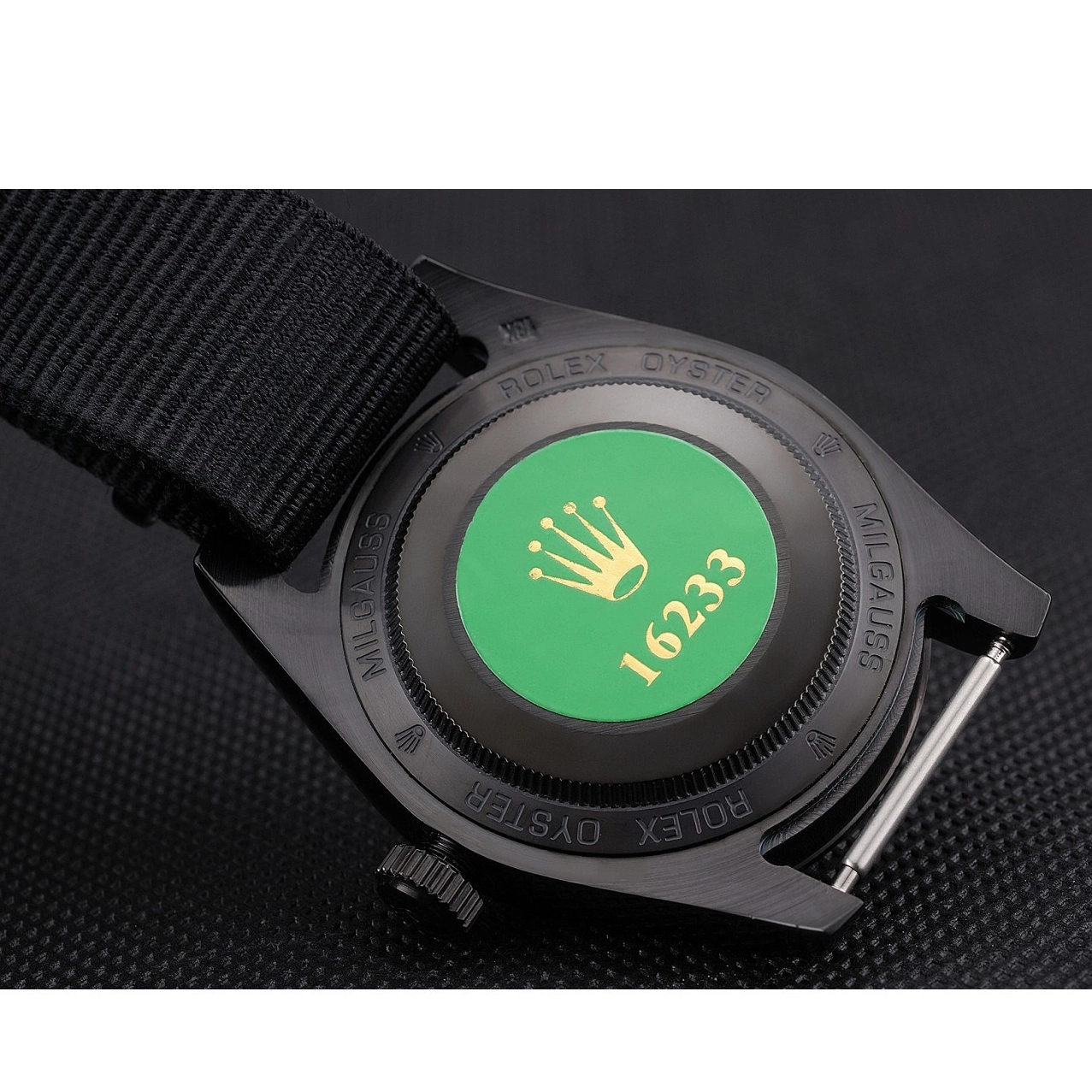 Best AAA Replica Sites Nylon Black Strap 622001 Milgauss Bamford Rolex 0614